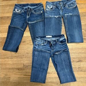 Lot of Name Brand Jeans / VIGOSS AND BKE / Sizes 5-8